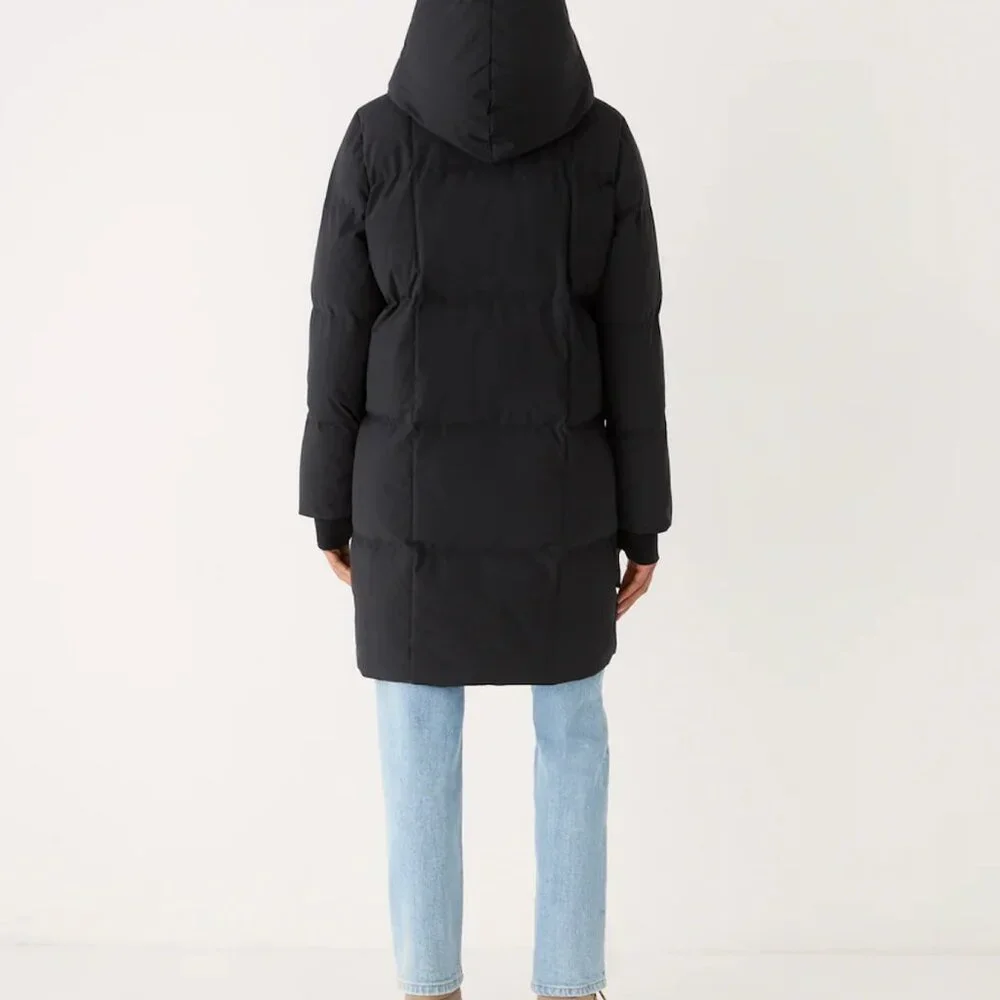 The Hygge Puffer Coat in Black | 48 HR LIMITED OFFER $150 - Picture 2 of 4